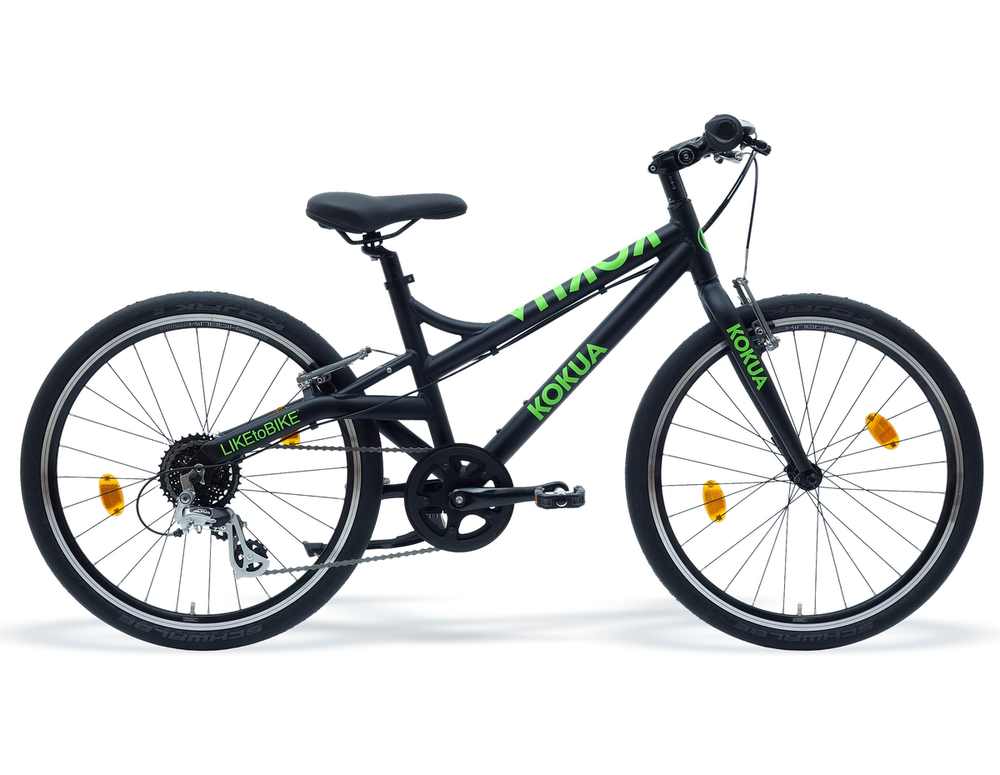 Kokua LIKEtoBIKE 24 Black Green (Limited Edition) click to zoom image